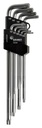 BLACK EDITION Set chei imbusTX - 9 piese