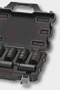 BLACK EDITION Set capete chei tubulare de impact, 3/4” - 8 buc., metric