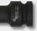 BLACK EDITION 1/2" Capat cheie tubulara impact, hexagonala, scurt, 10mm 38 mm