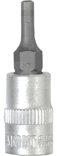 [AMAT3-193886] BLACK EDITION • Tubulara cu bit 1/4", hex. int., 3 mm 37 mm