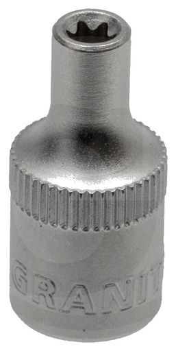 [AMAT3-193919] BLACK EDITION Capăt cheie tubulară 1/4", TX-E, E4 25 mm