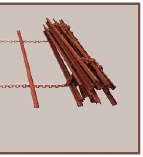 [AMAT3-196877] Scraper lanț de podea complet 9x27 - Lanț de blocare inclus