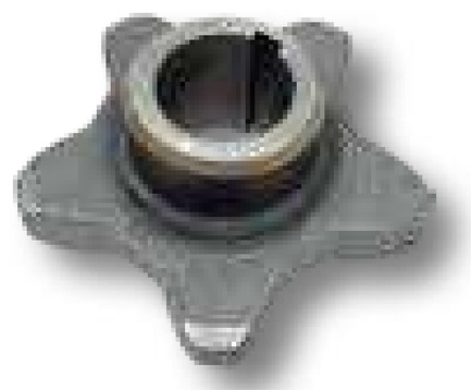 [AMAT3-197097] Pinion de lant - Ø 60 mm, pentru lanturi cu zale plate 100 mm Ø-exterior 205 mm 5 dinti latime 75,5 mm arc de ajustare 1