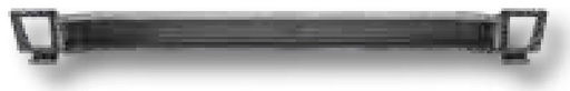 [AMAT3-197099] Bara cu role - pentru lanturi cu zale plate 78,5 mm Lungime: 733 mm cotit, cu 2 elemente plate sudate