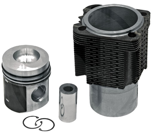 [AMAT3-197168] KS Set pistoane compl. - 3 inele, Ø 102 mm bolturi Ø 40 x 80 mm camera de combustie Ø 58,4 mm adancime camera de combust