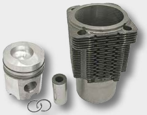 [AMAT3-197192] KS Set piston cpl. - 3 inele, diametru 100 mm, Bolt Ø 35 x 80 mm, Camera de combustie, diametru 55 mm, Adâncimea camerei