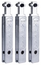 Kukko 3 extensii de cârlig de tracțiune (set) 188 mm