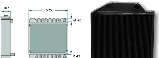 [AMAT3-196179] Radiator - 5 randuri