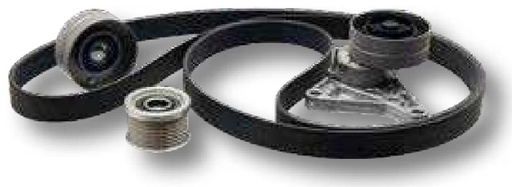 [AMAT3-196246] INA Kit de curele cu aer conditionat dar fara sistem de aer comprimat inclusiv intinzator mecanic de curele