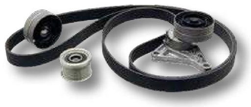 [AMAT3-196281] INA Kit de curele cu aer comprimat si aer conditionat (numai cu generator 90A, 115A si 120A)
