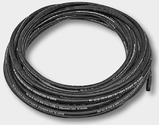 [AMAT3-196304] Furtun - Tip Radiacord / HD, culoare: negru, rezistent la temperatură: până la +110°C, presiune de lucru: 2 până la 3 ba