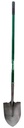 TrueTemper Lopata • Prindere in forma de gat de lebada • Usoara si practica • Din oțel carbon • Cu treapta • Mâner din f