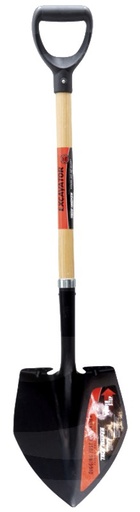 [AMAT3-199637] TrueTemper Lopata - "Excavator" cu mâner din lemn de frasin, forma D
