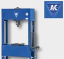 AC Presă hidraulică de atelier 25 t Lățime cadru interior: 640 Dimensiunile cadrului interior: 130 mm