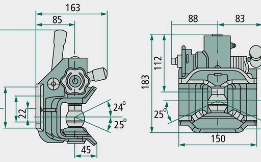 [AMAT3-200909] Rockinger Cuplă remorcare RO 243