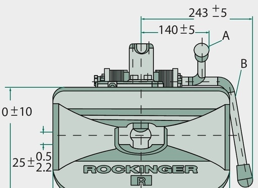 [AMAT3-200925] Rockinger Cupla de tractare complet automata RO 400-1