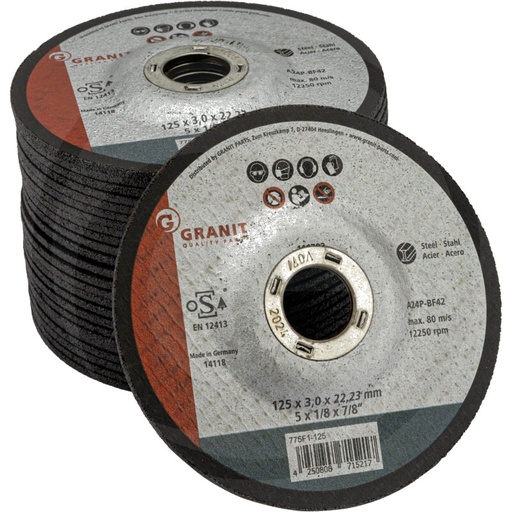 [AMAT3-200402] Disc de tăiere UV 25 125 x 3,0 x 22,2 mm
