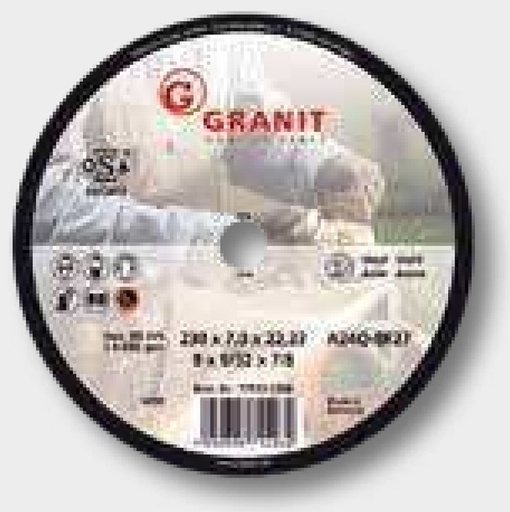 [AMAT3-200410] Disc slefuire otel UV 10 125 x 7 x 22,2 mm
