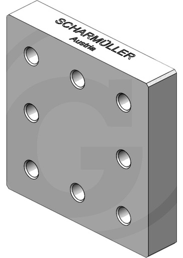 [AMAT3-200502] Scharmüller Placa de sudura 200 mm