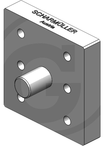 [AMAT3-200503] Scharmüller Placa de sudura Annaburger 200 mm