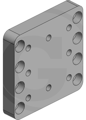 [AMAT3-200505] Scharmüller Placa de insurubare 145 mm