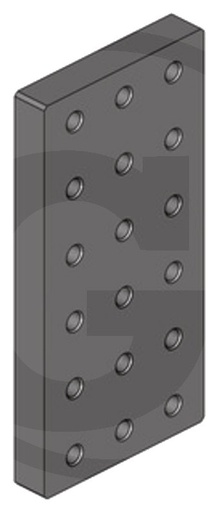 [AMAT3-200506] Scharmüller Placa de sudura 324 mm