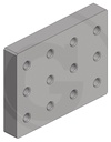 Scharmüller Placa de sudura 162 mm