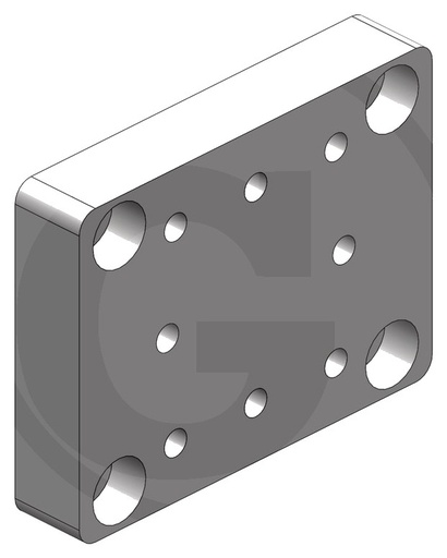 [AMAT3-200521] Scharmüller Placa de insurubare 170 mm