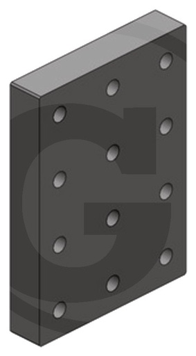 [AMAT3-200523] Scharmüller Placa de sudura 277,5 mm