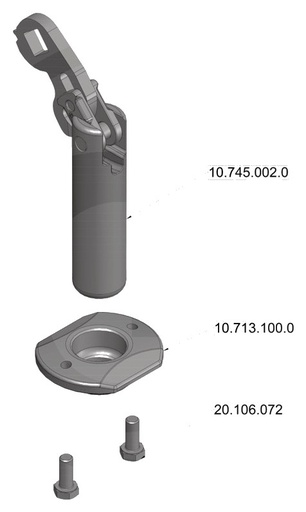 [AMAT3-200591] Scharmüller Set bolturi de cuplare - cu bucsa
