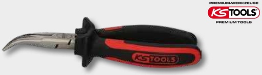 [AMAT3-201290] KS Tools CLASSIC Flachrundzange - gebogen, 200mm