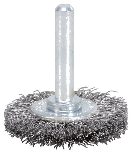 [AMAT3-202236] KS Tools Disc perie de sârmă din oțel 0,3 mm, Ø 7 - sârmă din oțel inoxidabil 0,3