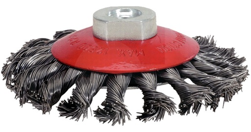 [AMAT3-202243] KS Tools Perie rotundă din sârmă de oțel conică 105 mm