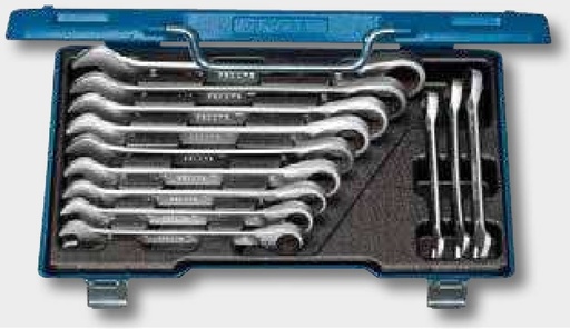 [AMAT3-202336] KS Tools Set chei combinate cu clichet, 8-19 mm - GEARplus, 12 buc.