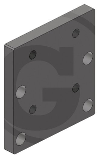 [AMAT3-200740] Scharmüller Placa de fixare M20