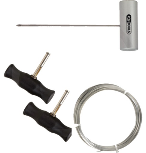 [AMAT3-201486] KS Tools set cu sarma de taiat, 4-piese - 4 piese