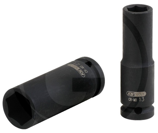 [AMAT3-202432] KS Tools 1/2" Sechskant-Kraft-Stecknuss, lang, 11 78 mm