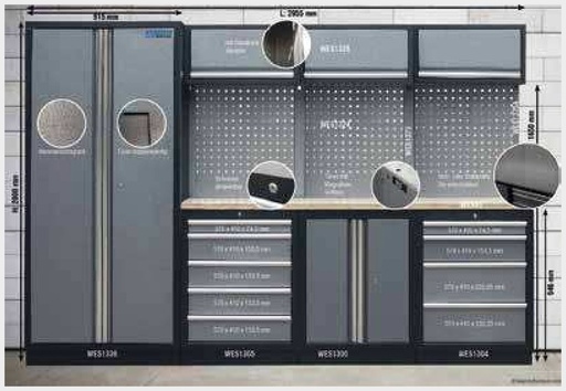 [AMAT3-200846] Kunzer Modul pentru atelier MB 1 - Lățime de 2.280 mm, cu placa de lucru din lemn