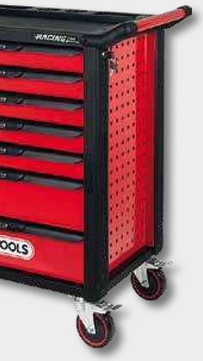 [AMAT3-203163] KS Tools BASICline SCHWARZ/ROT Carucior de atelie - cu 7 sertare
