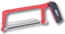KS Tools Arc pentru ferastraul de mana, 150mm - cu 24 de dinți, cu mâner din plastic negru, inclusiv lamă de ferăstrău u