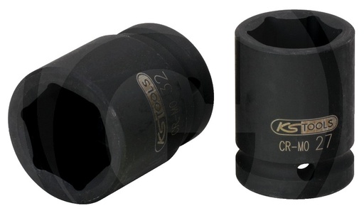 [AMAT3-202547] KS Tools 1" Sechskant-Kraft-Stecknuss, kurz, 85mm 102 mm