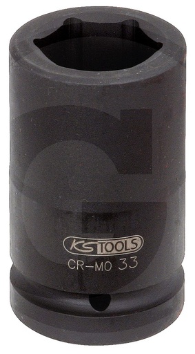 [AMAT3-202581] KS Tools 1" Sechskant-Kraft-Stecknuss, lang, 90mm 135 mm