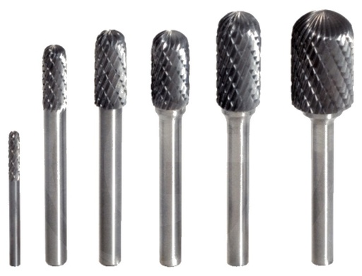 [AMAT3-202611] KS Tools HM Stift frezare circular forma C, 3mm 118 mm