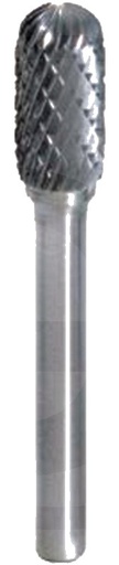 [AMAT3-202612] KS Tools HM Stift frezare circular forma C, 10mm 145 mm