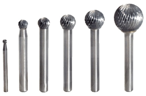 [AMAT3-202644] KS Tools HM stift cu bile de formă D, 12mm 150 mm