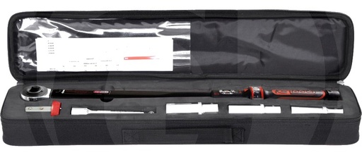 [AMAT3-202682] KS Tools Drehmomentschlüssel-Satz mit Drehkopf-Um - Set de 5 piese cu cap de clichet cu buton rotativ