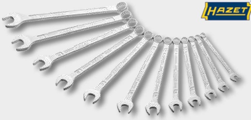 [AMAT3-202694] KS Tools Ringmaulschlüssel-Satz, abgewinkelt, 12-tlg. 10-32mm 6 mm