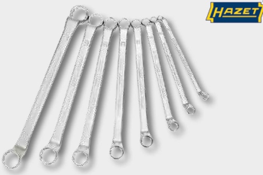 [AMAT3-202720] KS Tools Doppelringschlüssel-Satz, 12-tlg. gekröpft, 6x7-30x32mm 406 mm