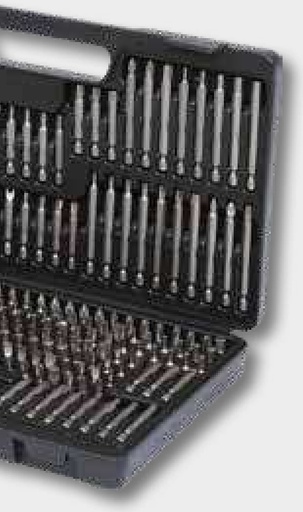 [AMAT3-203476] KS Tools a1/4" set biti, 208 de piese 340 mm