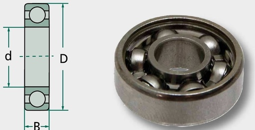 [AMAT3-204329] Rulment cu role canelate 6012 60 mm